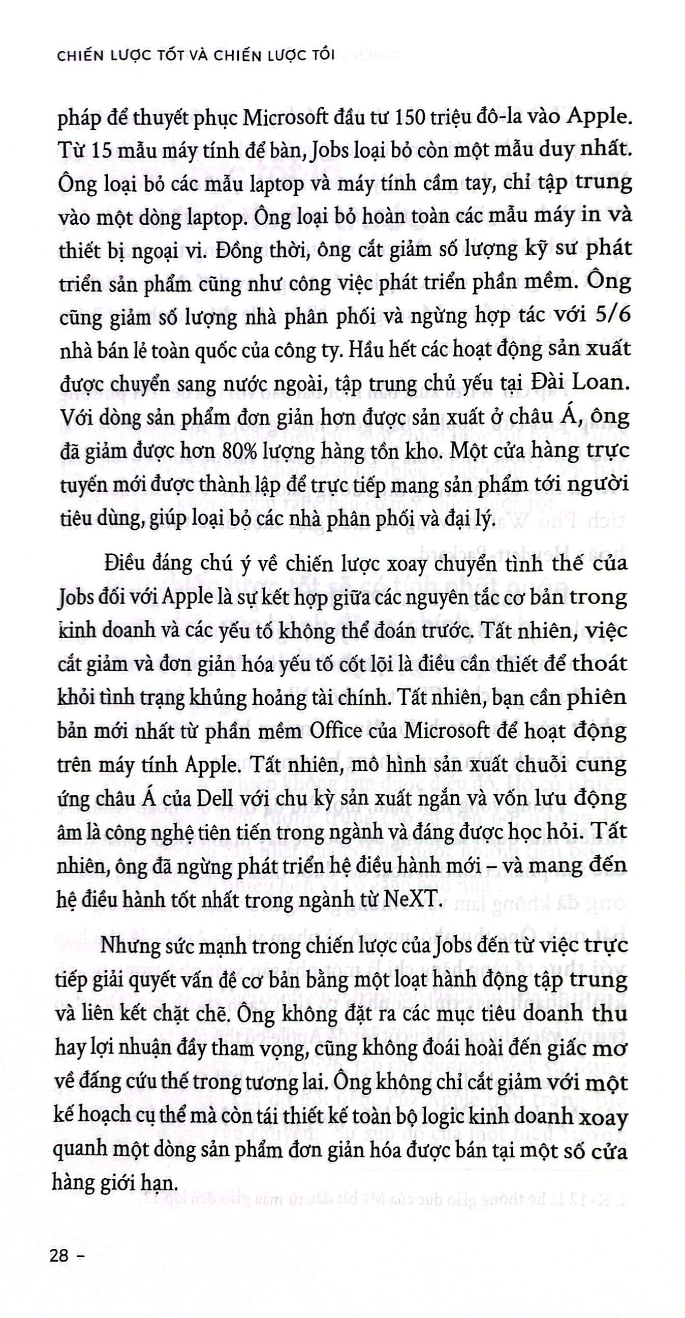 good strategy bad strategy - chiến lược tốt và chiến lược tồi - giã từ những ý niệm viển vông và định nghĩa lại về chiến lược - Ảnh 10