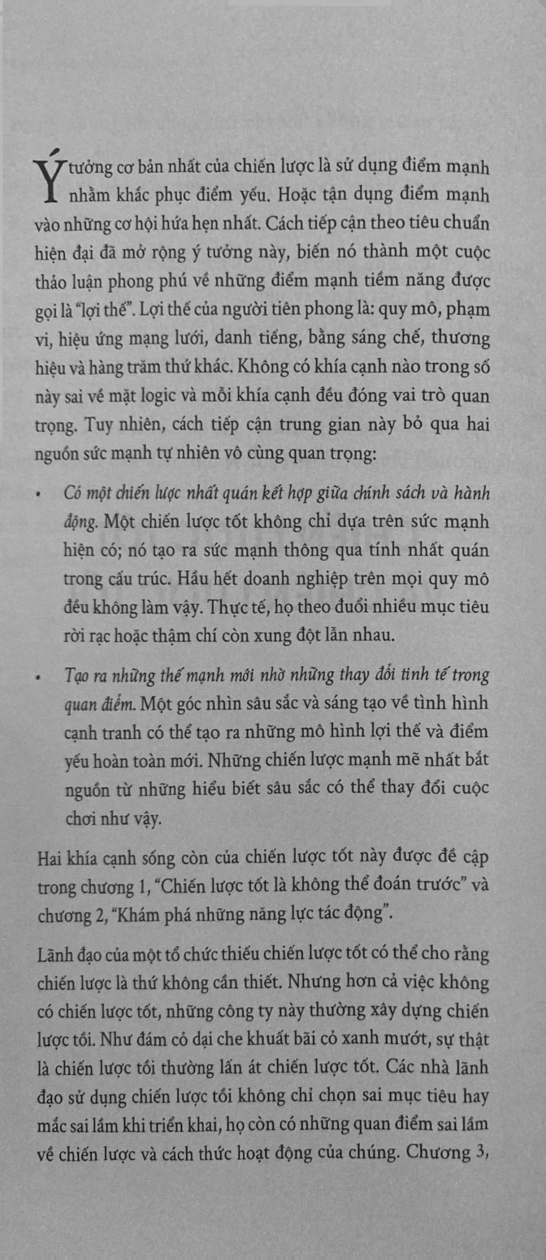 good strategy bad strategy - chiến lược tốt và chiến lược tồi - giã từ những ý niệm viển vông và định nghĩa lại về chiến lược - Ảnh 6