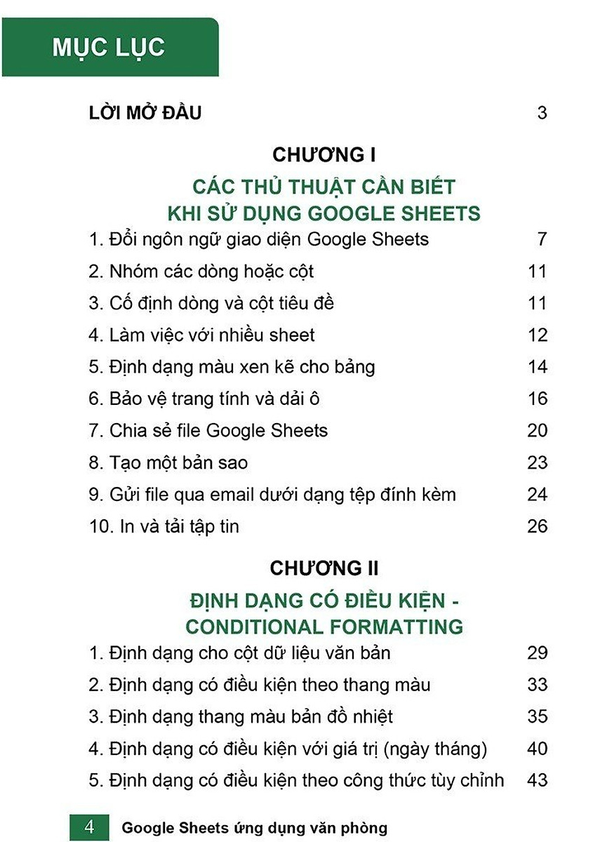google sheet ứng dụng văn phòng - tạo báo cáo tự động và trực quan dữ liệu - Ảnh 4