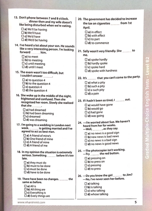 graded multiple - choice english test level b2 (không cd) - Ảnh 4