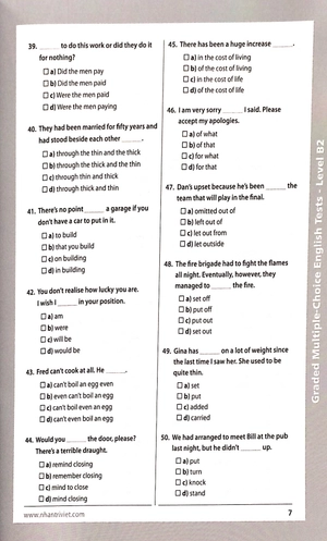 graded multiple - choice english test level b2 (không cd) - Ảnh 6