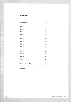 graded multiple - choice english test level c1 (không cd) - Ảnh 3