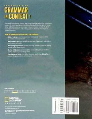 grammar in context 1 - 7th edition - Ảnh 6