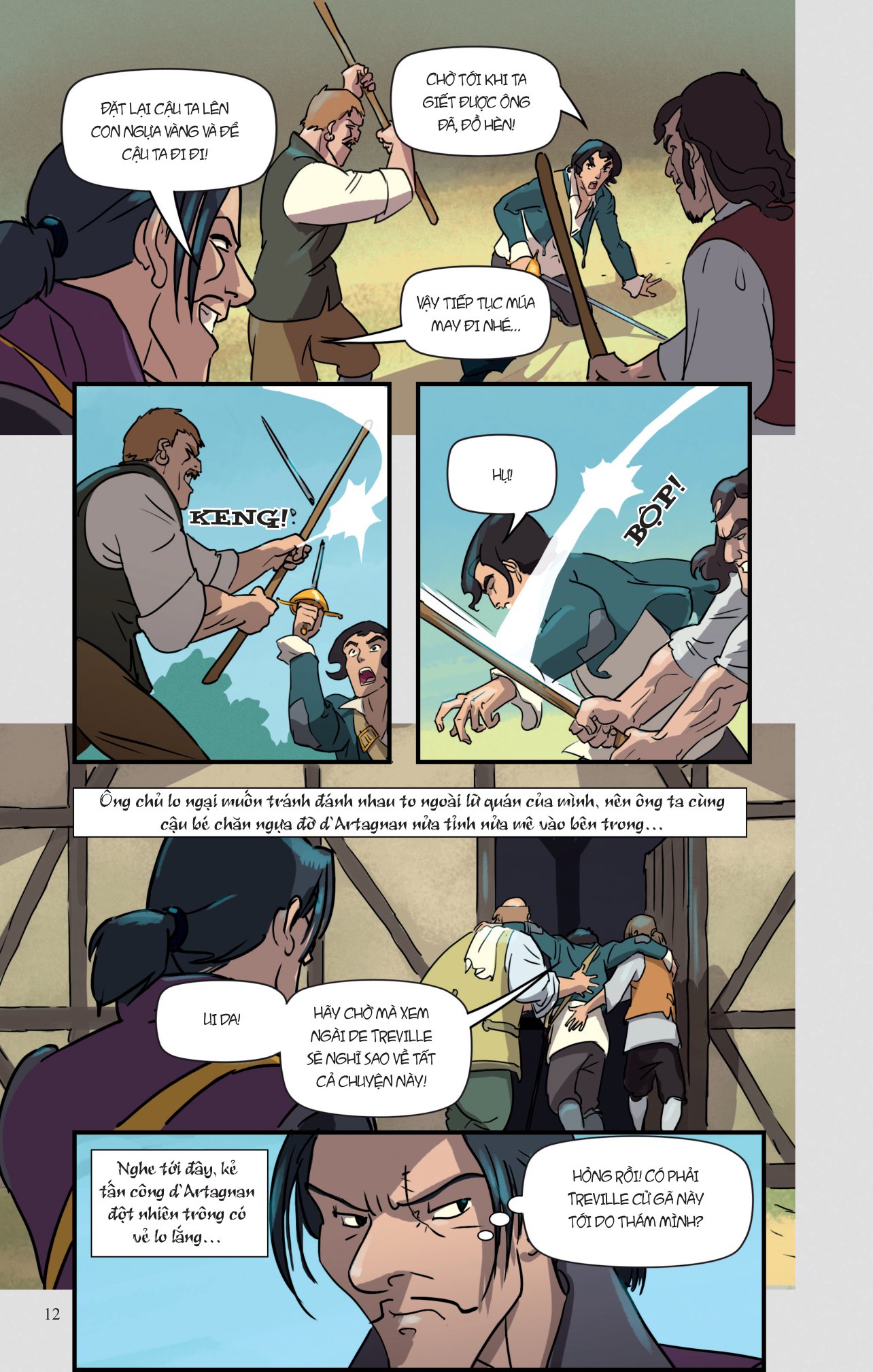 graphic classics - the three musketeers - ba chàng lính ngự lâm - Ảnh 11