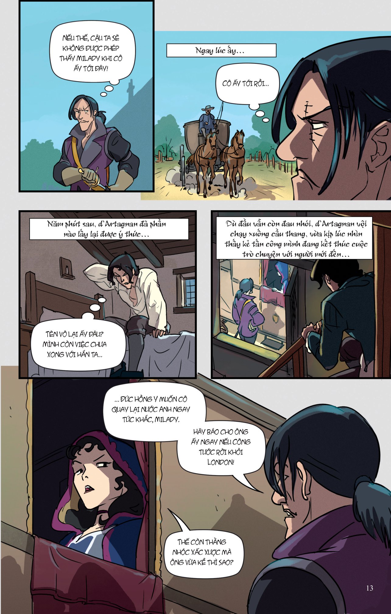 graphic classics - the three musketeers - ba chàng lính ngự lâm - Ảnh 12