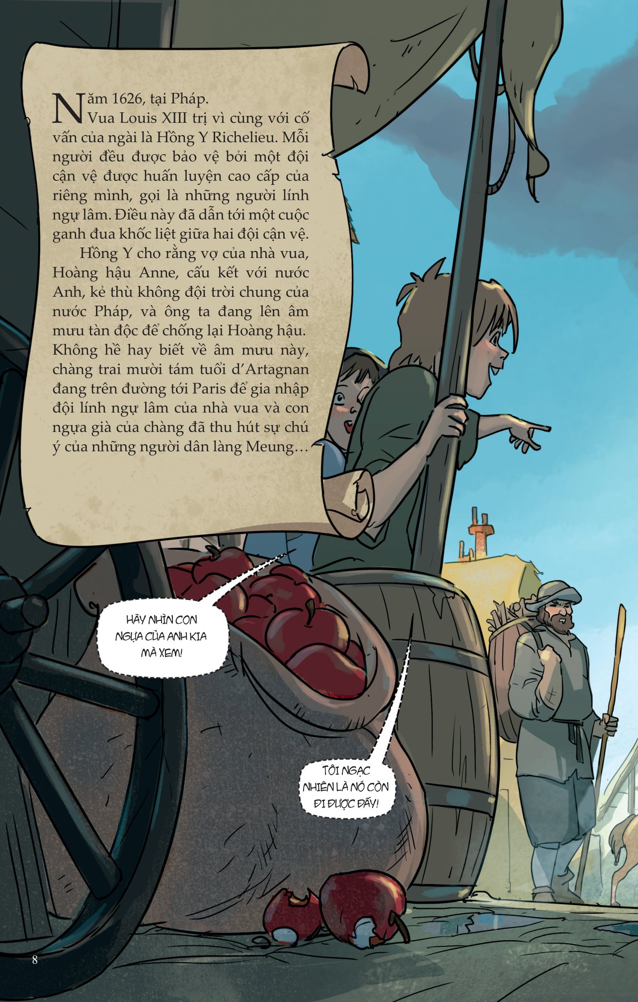 graphic classics - the three musketeers - ba chàng lính ngự lâm - Ảnh 7