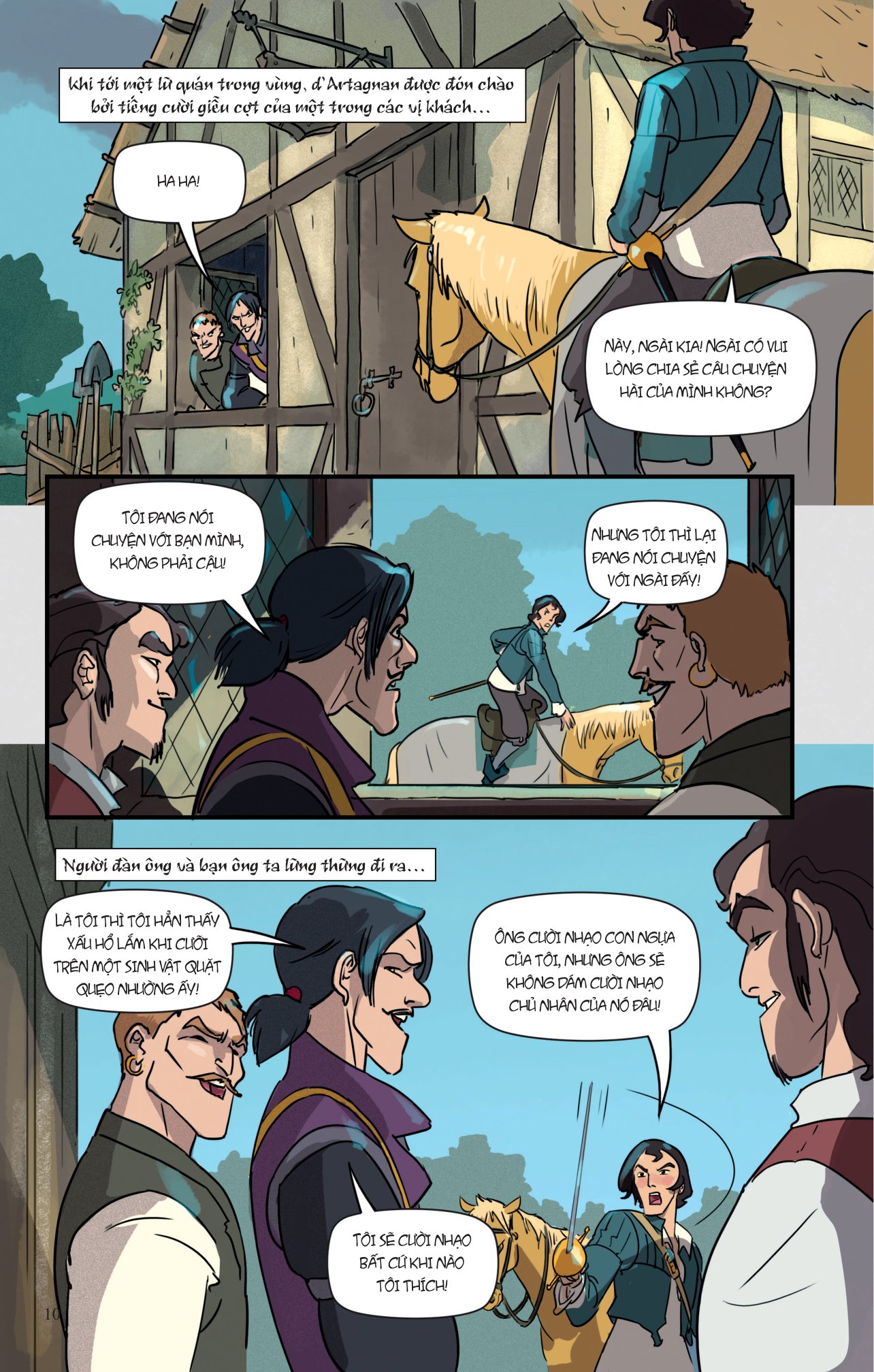 graphic classics - the three musketeers - ba chàng lính ngự lâm - Ảnh 9