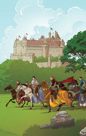 graphic legends - the adventures of king arthur - những chuyến phiêu lưu của vua arthur - Ảnh 3