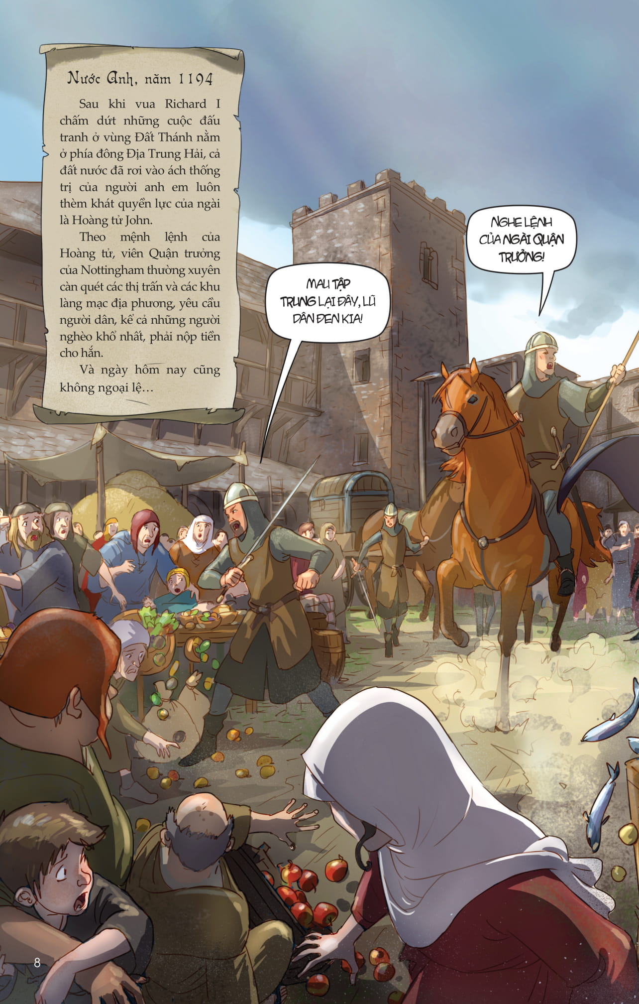 graphic legends - the adventures of robin hood - những chuyến phiêu lưu của robin hood - Ảnh 6