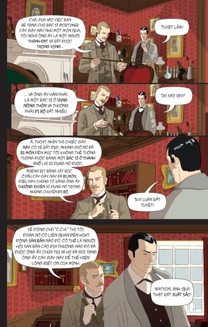 graphic sherlock holmes - the hound of the baskervilles - con chó săn của dòng họ baskerville - Ảnh 9