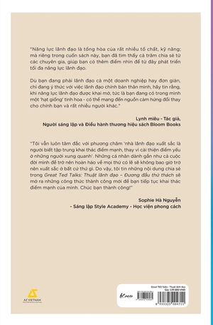 great ted talks: thuật lãnh đạo - đương đầu thử thách (ted talks unofficial guide từ những nhân vật truyền cảm hứng về lãnh đạo) - Ảnh 3