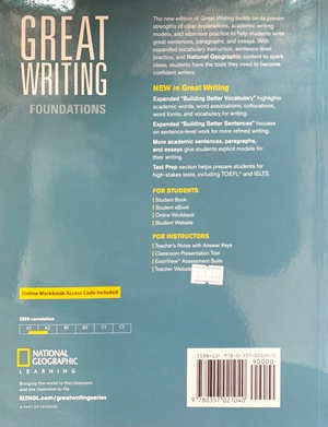 great writing foundations: student book with online workbook 5th edition - Ảnh 9