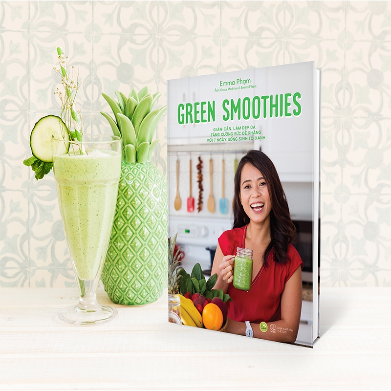 green smoothies - giảm cân, làm đẹp da, tăng cường sức đề kháng với 7 ngày uống sinh tố xanh - Ảnh 3