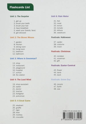 greenman and the magic forest b flashcards (pack of 48) - Ảnh 8