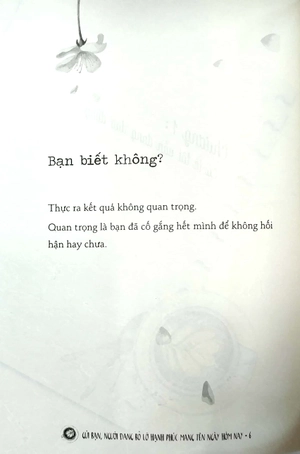 gửi bạn, người đang bỏ lỡ hạnh phúc mang tên ngày hôm nay - Ảnh 8