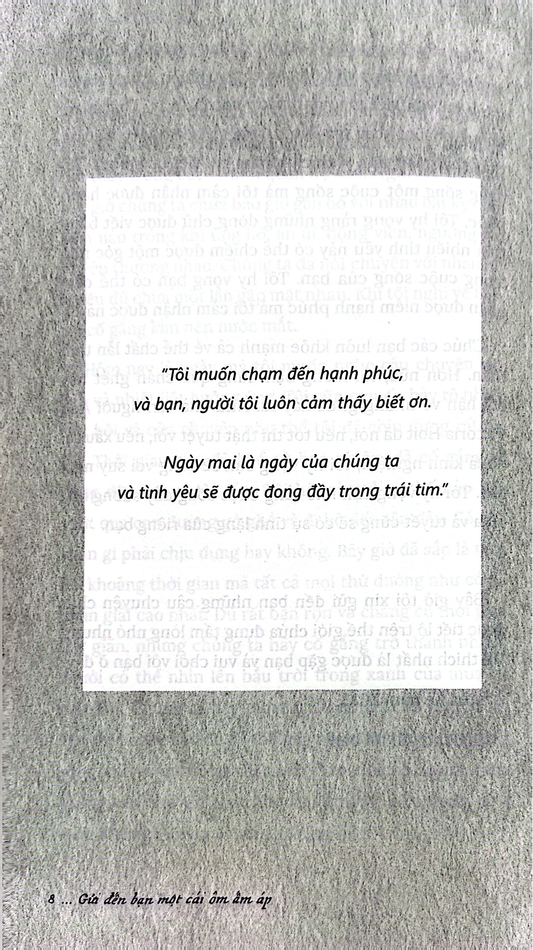 Gửi Đến Bạn Một Cái Ôm Ấm Áp - Ảnh 6