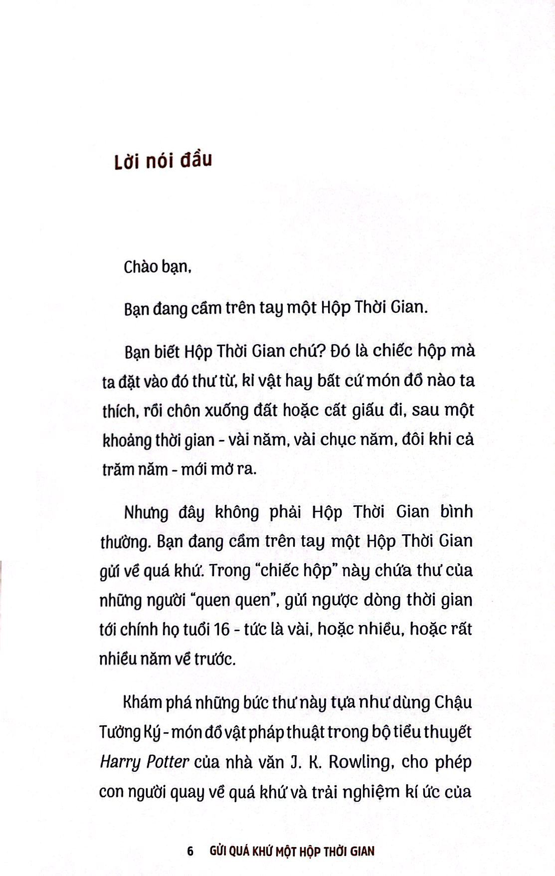 gửi quá khứ một hộp thời gian - Ảnh 3