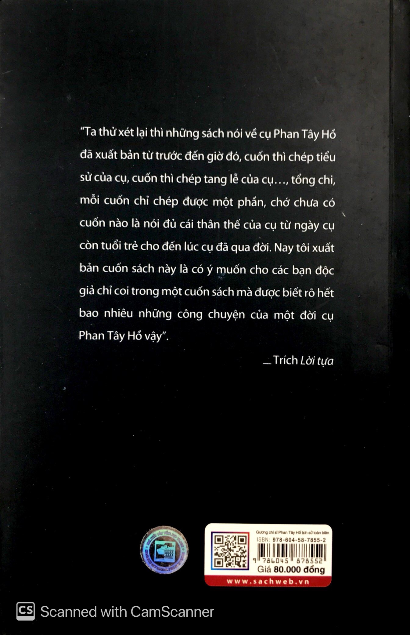 gương chí sĩ phan tây hồ lịch sử toàn biên (tái bản 2018) - Ảnh 11