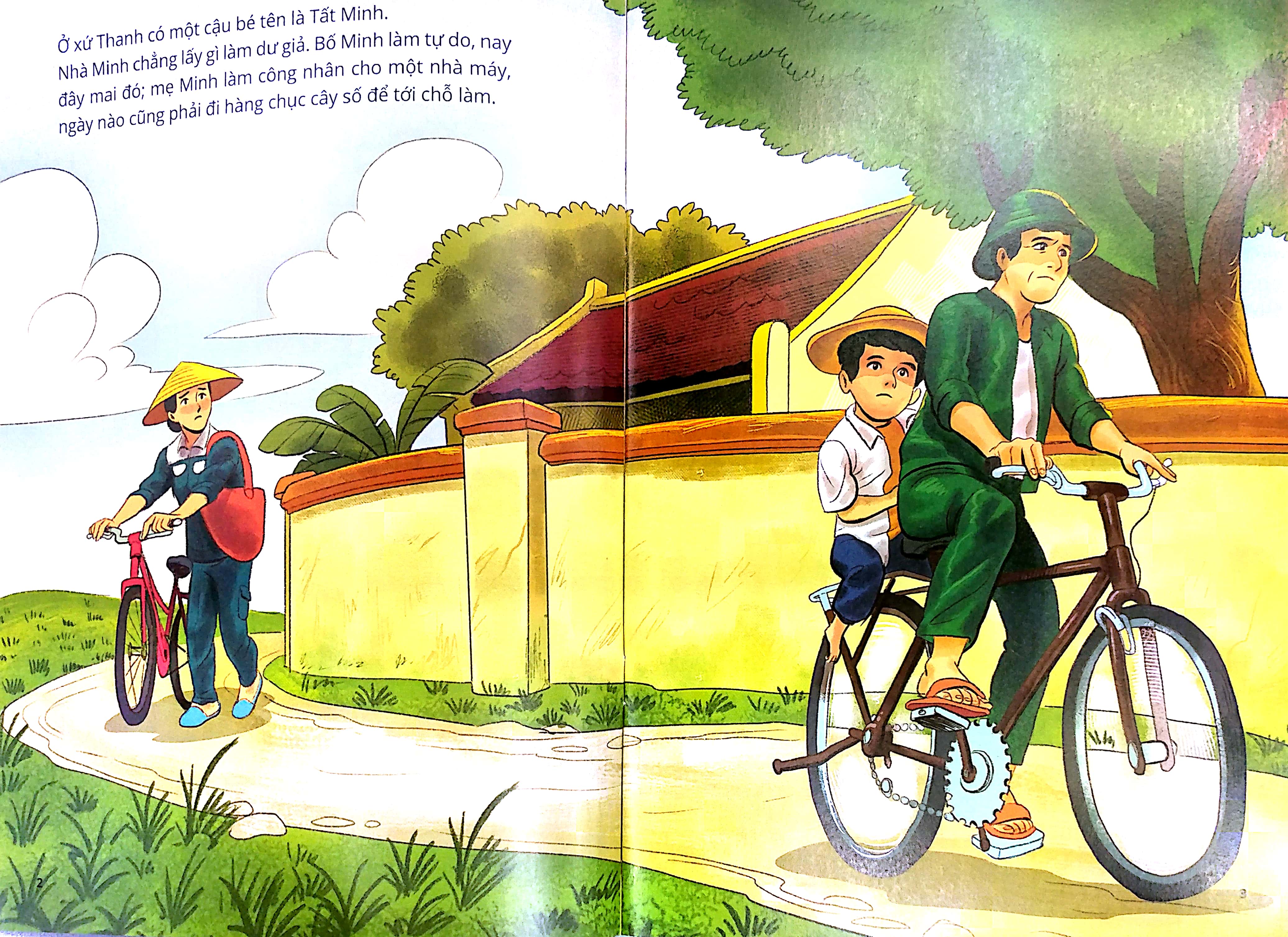 gương thiếu nhi làm theo lời bác - cõng bạn đi học (tái bản 2022) - Ảnh 3