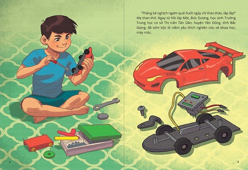 gương thiếu nhi làm theo lời bác - niềm đam mê chế tạo - Ảnh 5