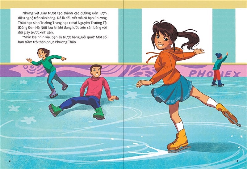 gương thiếu nhi làm theo lời bác - niềm yêu thích trượt băng - Ảnh 4