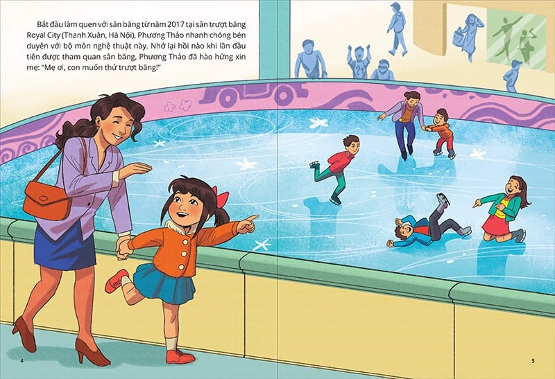 gương thiếu nhi làm theo lời bác - niềm yêu thích trượt băng - Ảnh 5