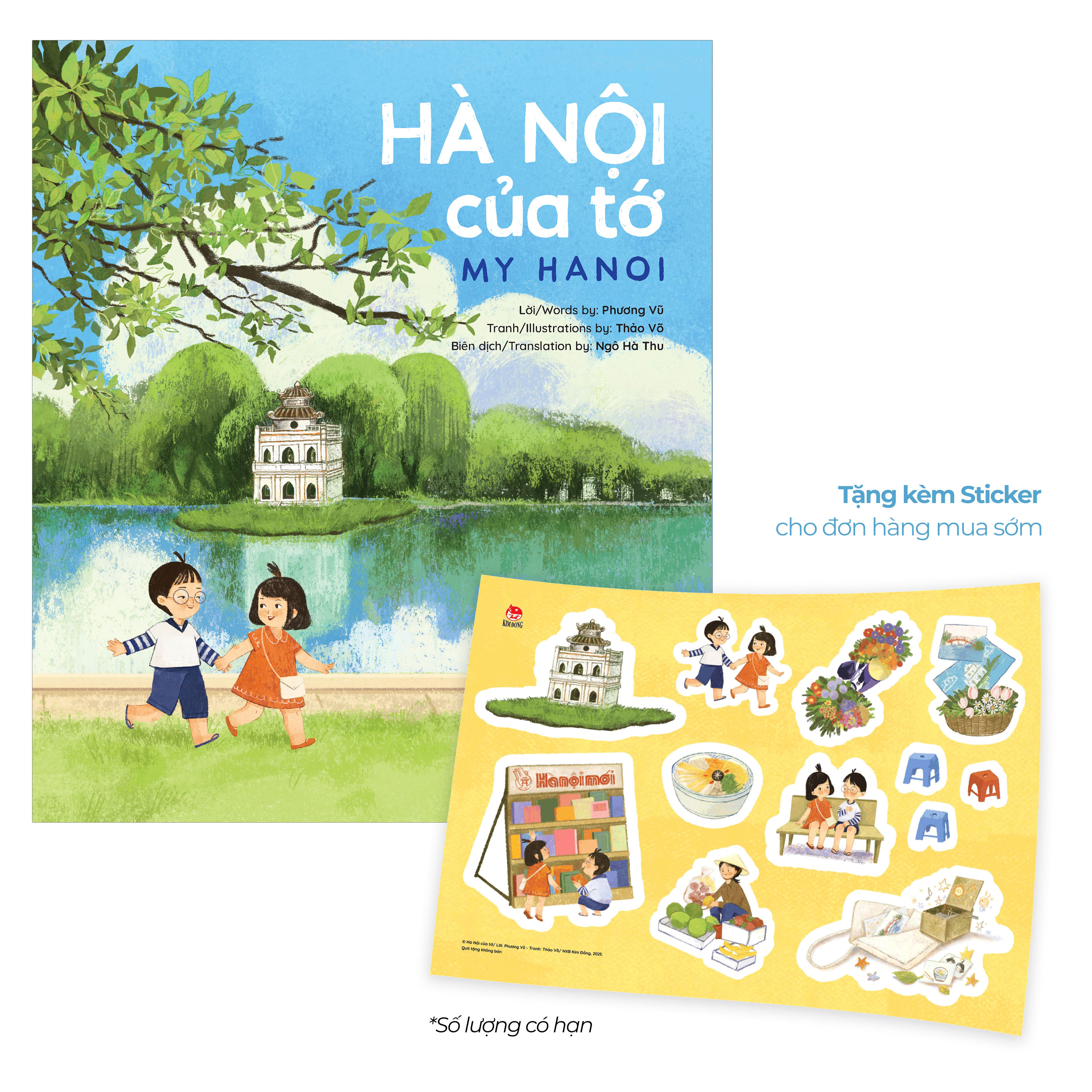 Hà Nội Của Tớ - My Hanoi - Tặng Kèm Sticker - Ảnh 2