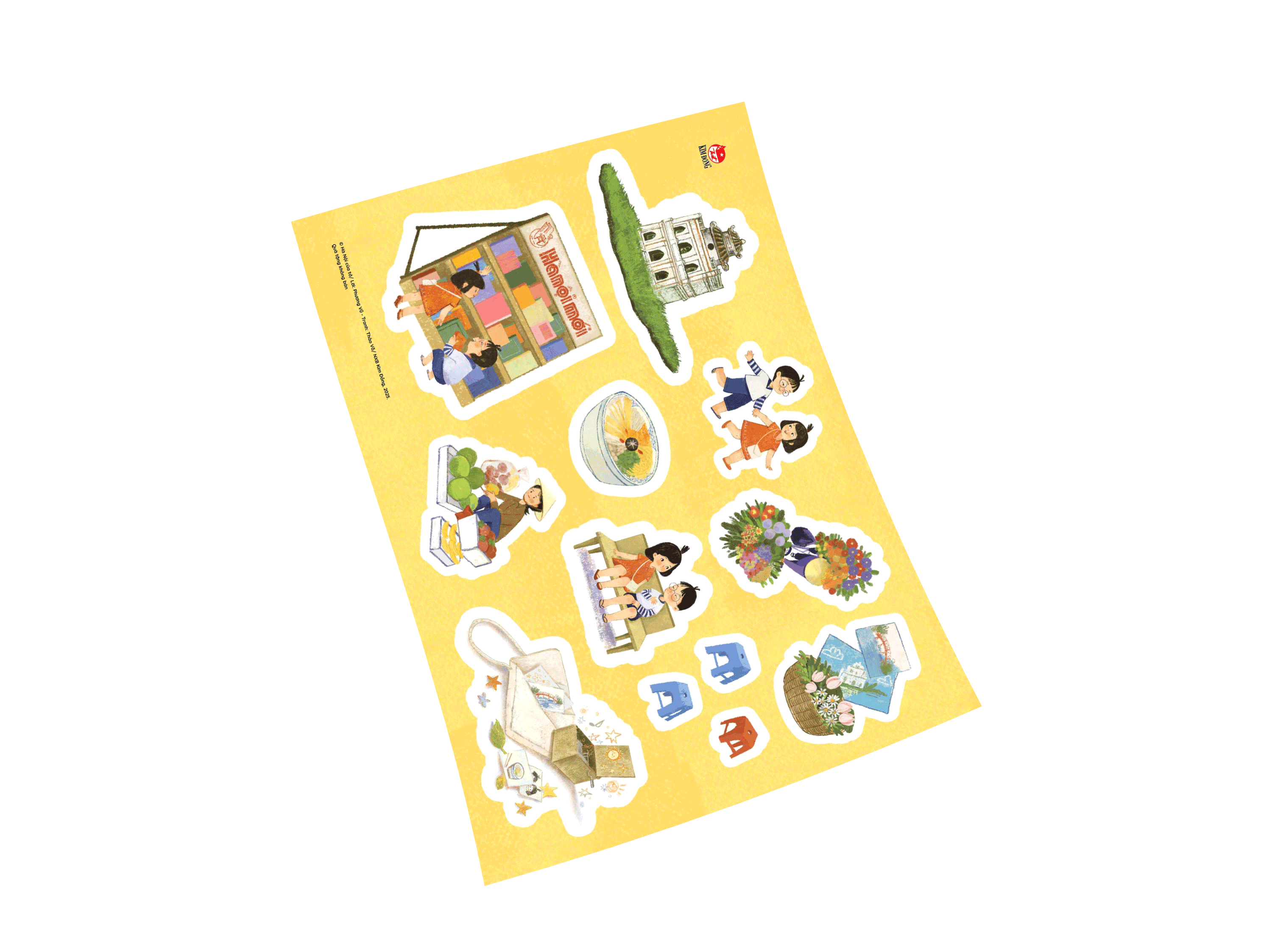 Hà Nội Của Tớ - My Hanoi - Tặng Kèm Sticker - Ảnh 4