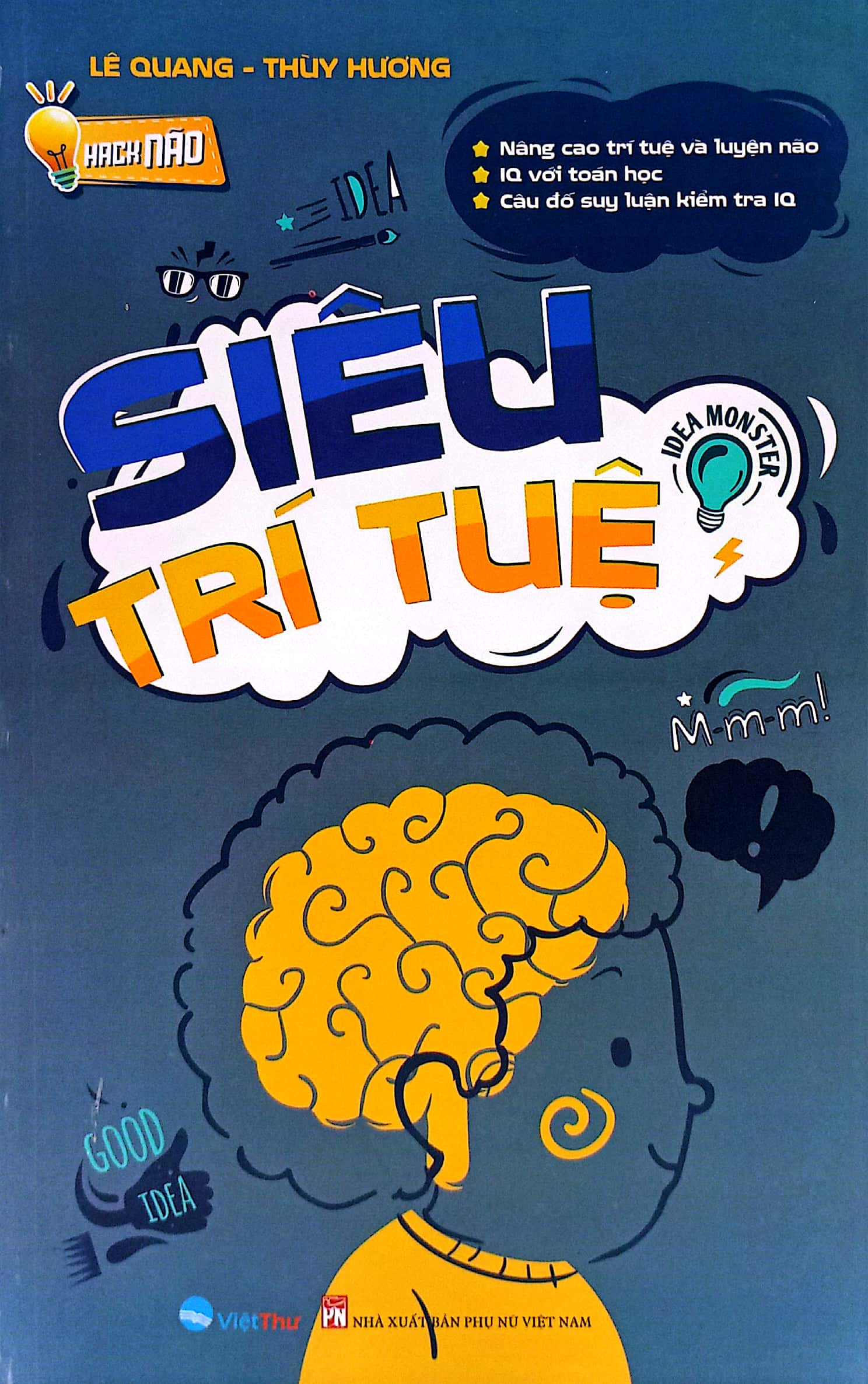 hack não - siêu trí tuệ: nâng cao trí tuệ và luyện não + iq với toán học + câu đố suy luận kiếm tra iq (tái bản 2023) - Ảnh 2