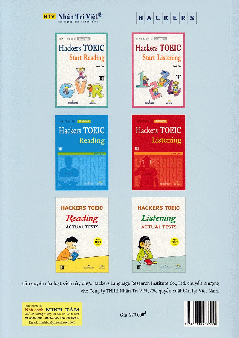 hacker toeic start reading (không cd) - Ảnh 8