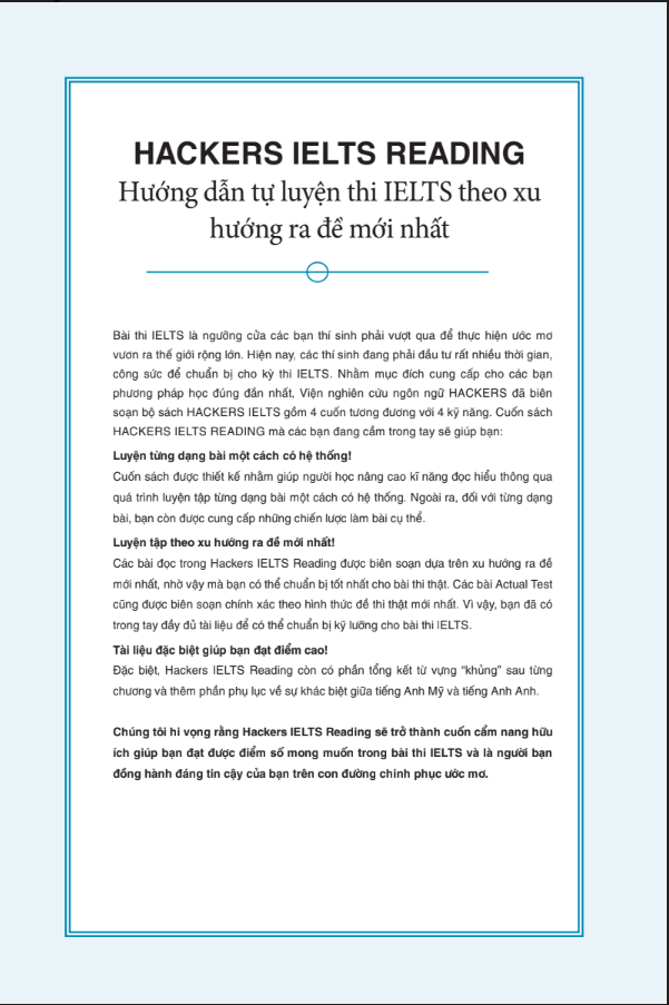 hackers ielts reading (tái bản) - Ảnh 2