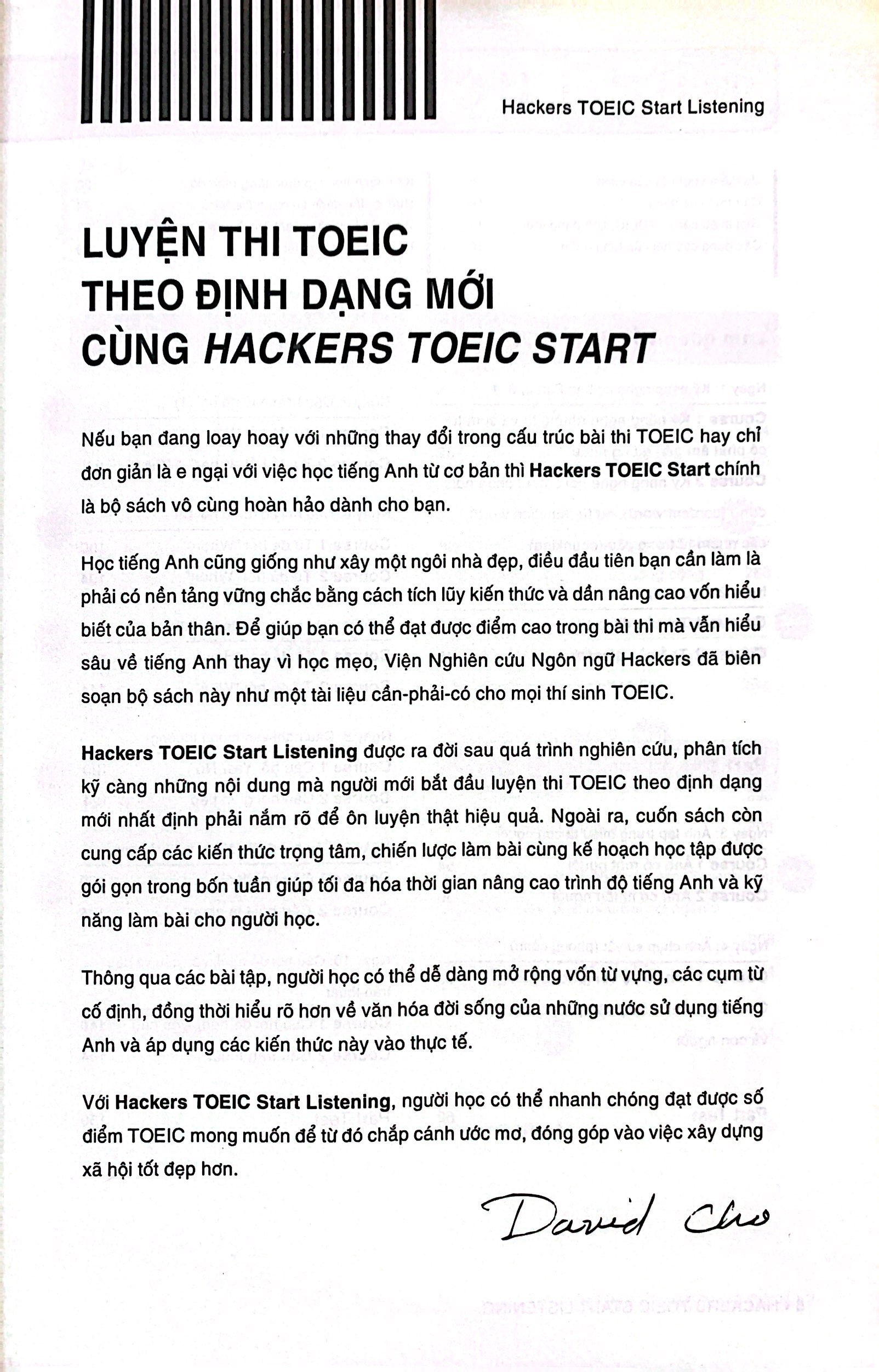 hackers toeic start listening - 30 phút tự học toeic mỗi ngày - Ảnh 3