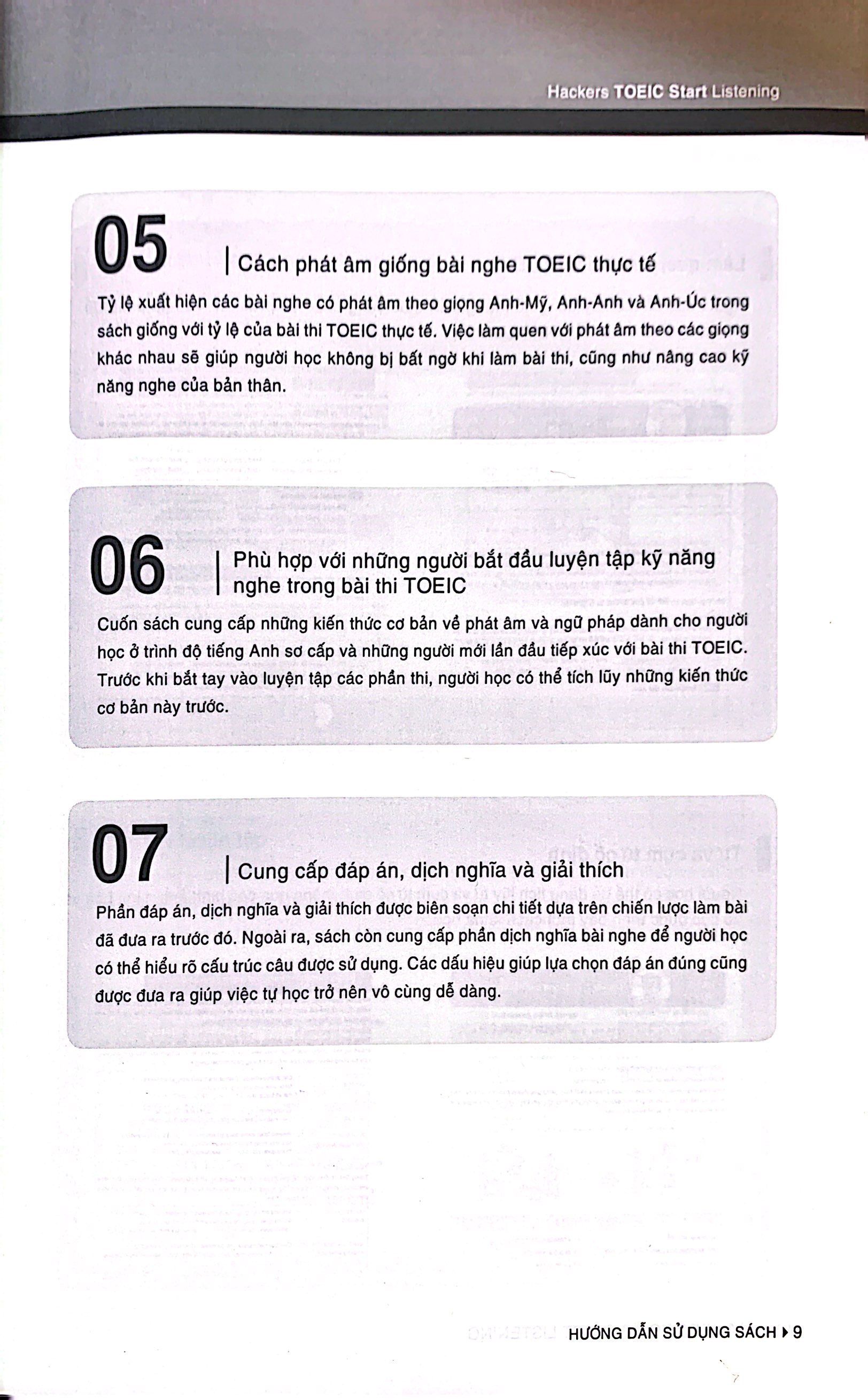 hackers toeic start listening - 30 phút tự học toeic mỗi ngày - Ảnh 7