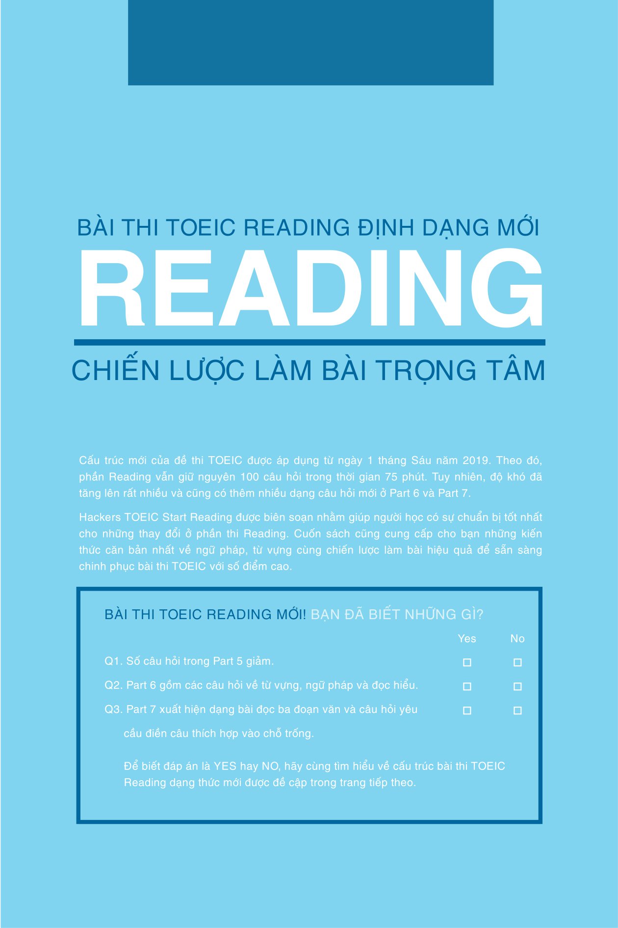 hackers toeic start reading - 30 phút tự học toeic mỗi ngày - Ảnh 3