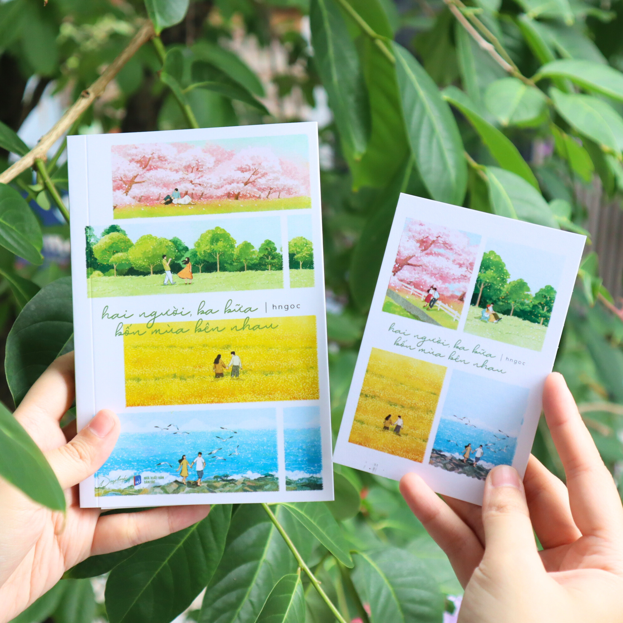 Hai Người, Ba Bữa, Bốn Mùa Bên Nhau - Bản Đặc Biệt - Tặng Kèm Bookmark + Postcard - Ảnh 7