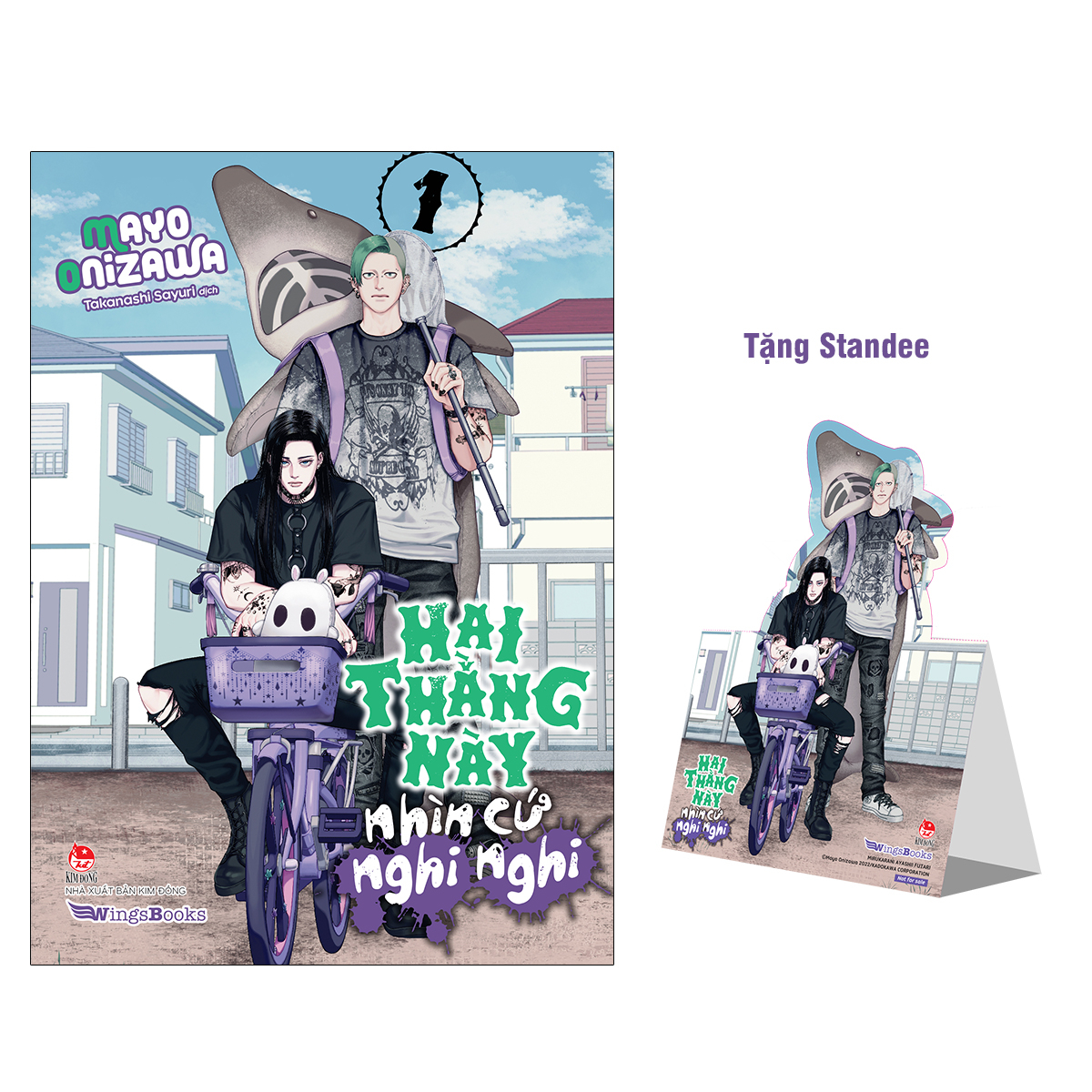 hai thằng này nhìn cứ nghi nghi - tập 1 - tặng kèm standee - Ảnh 2