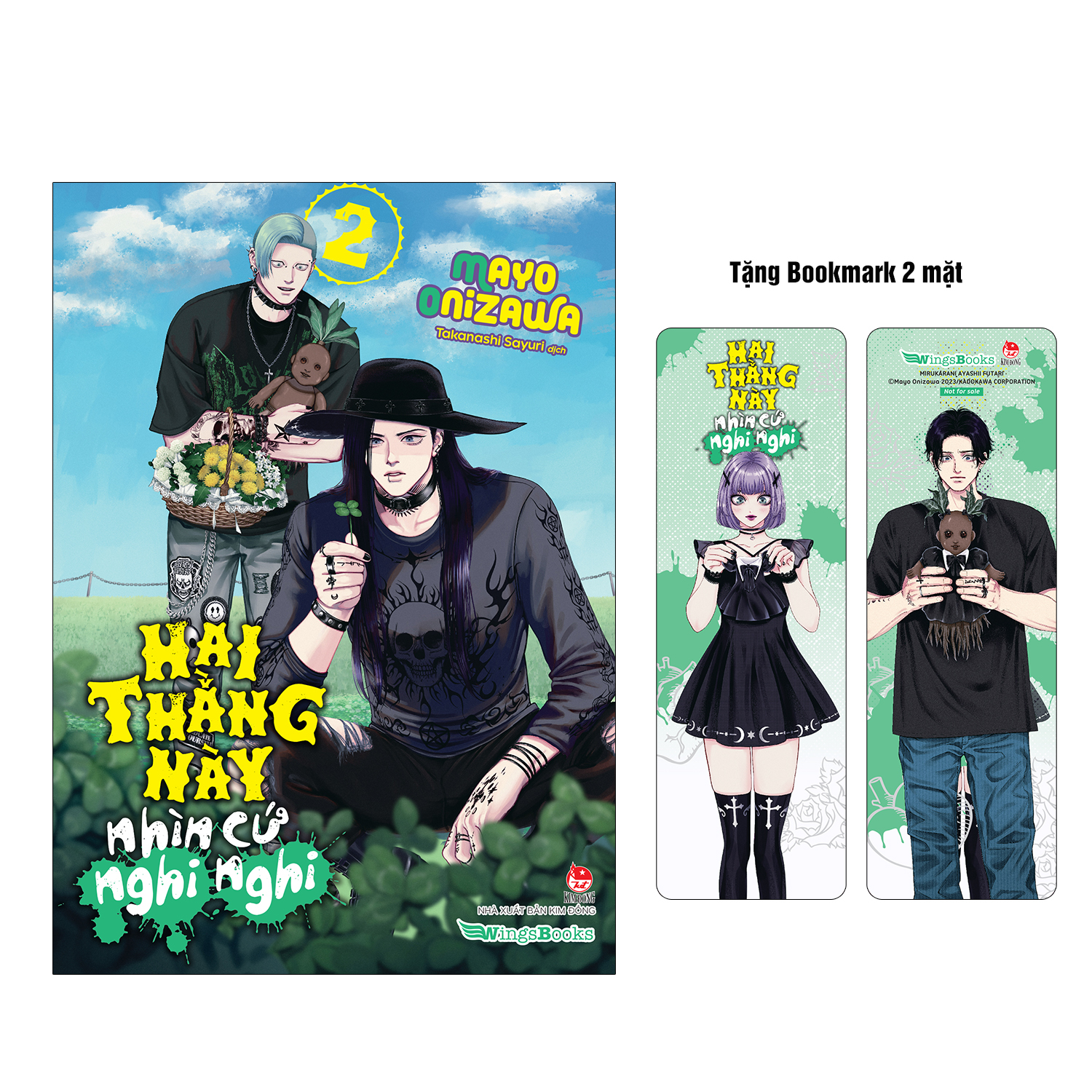 hai thằng này nhìn cứ nghi nghi - tập 2 - tặng kèm bookmark 2 mặt - Ảnh 2