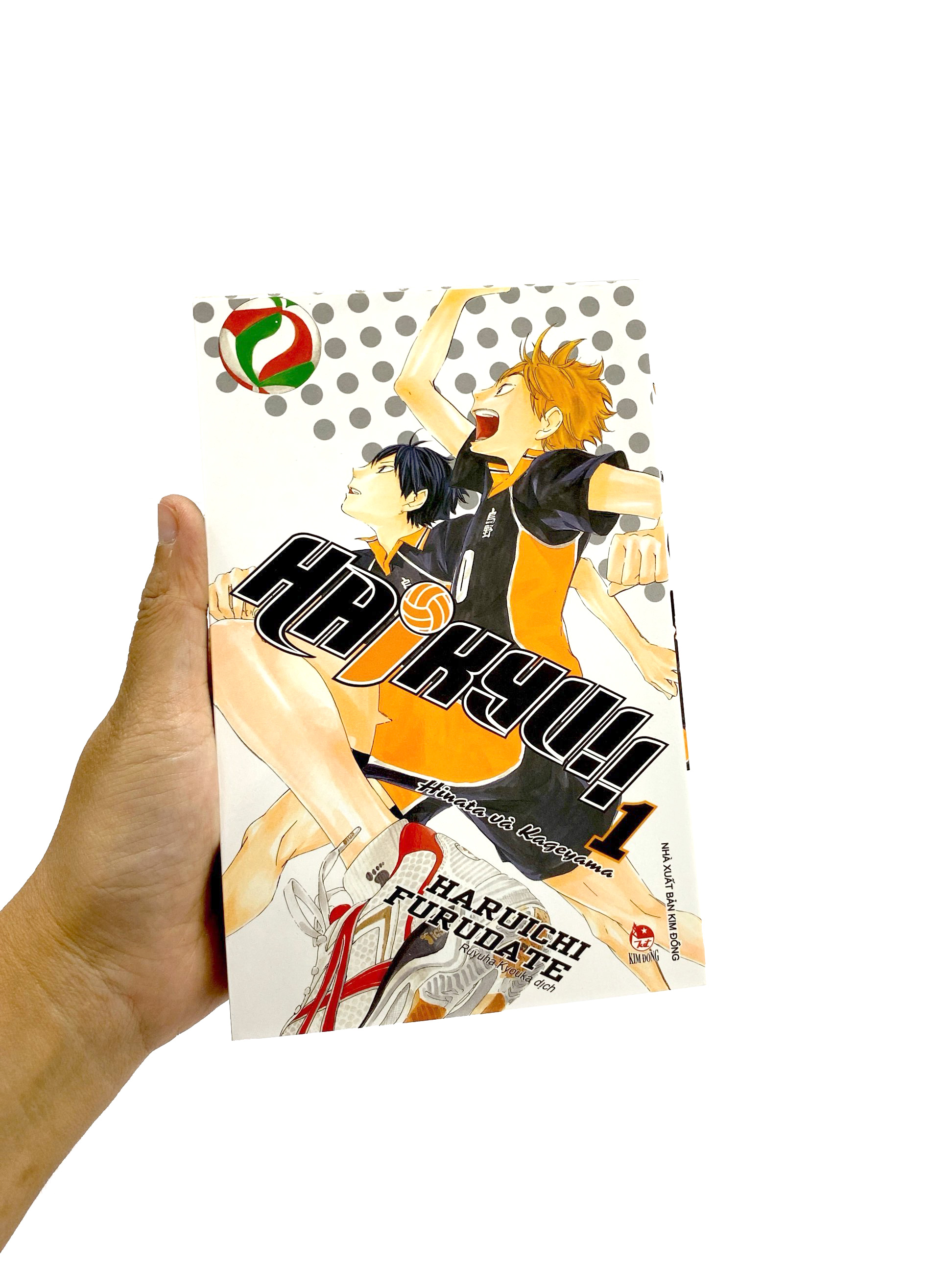 haikyu!! - tập 1 - hinata và kageyama (tái bản 2024) - Ảnh 10