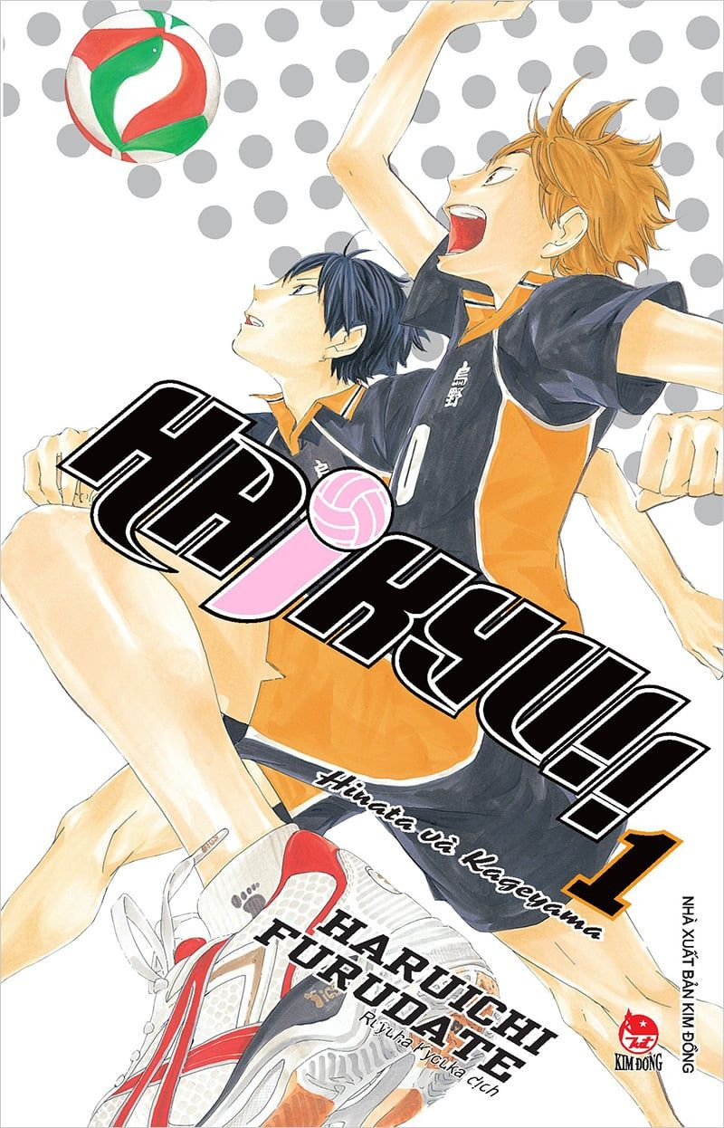 haikyu!! - tập 1 - hinata và kageyama (tái bản 2024) - Ảnh 2