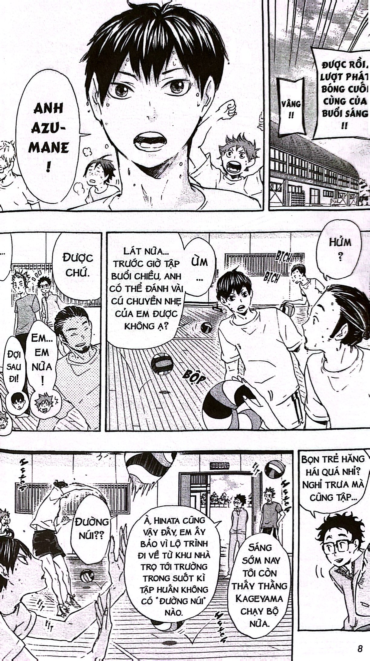 haikyu!! - tập 4 - kì phùng địch thủ (tái bản 2024) - Ảnh 6