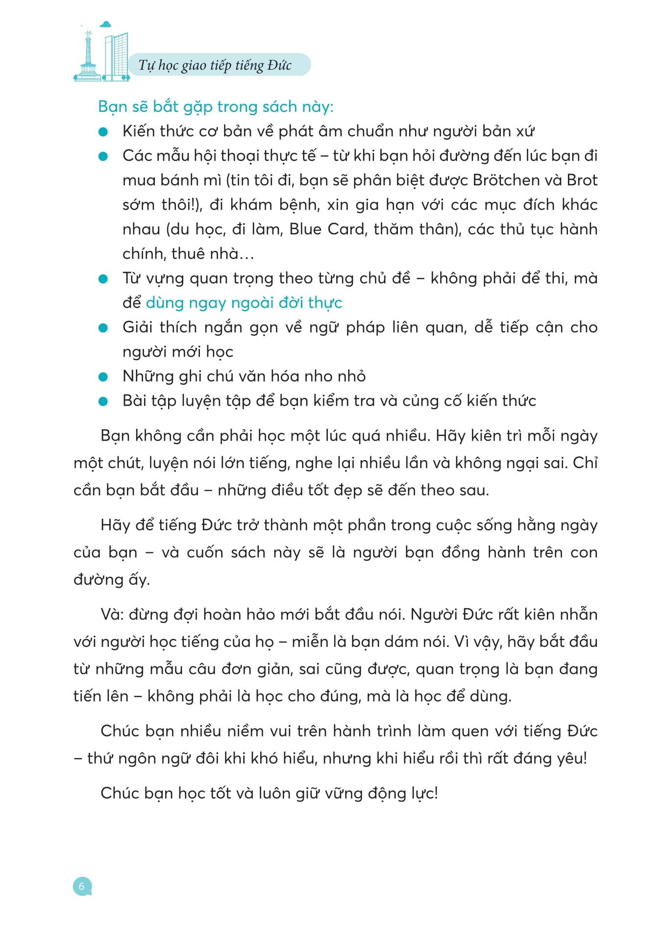 Hallo Deutsch! Tự Học Giao Tiếp Tiếng Đức Dành Cho Người Mới Bắt Đầu - Ảnh 5