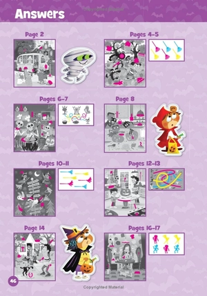 halloween hidden pictures puffy sticker playscenes - Ảnh 10