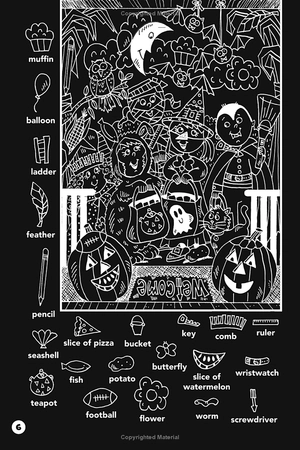 halloween hidden pictures puzzles to highlight - Ảnh 8