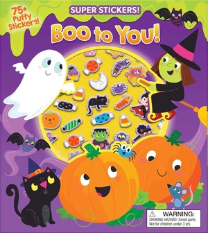 halloween super puffy stickers! boo to you! - Ảnh 2