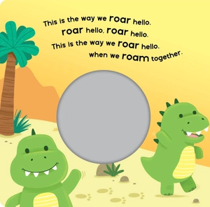 hand puppet book - dinosaur - Ảnh 3