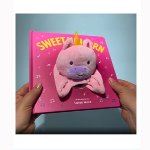 hand puppet book - unicorn - Ảnh 4