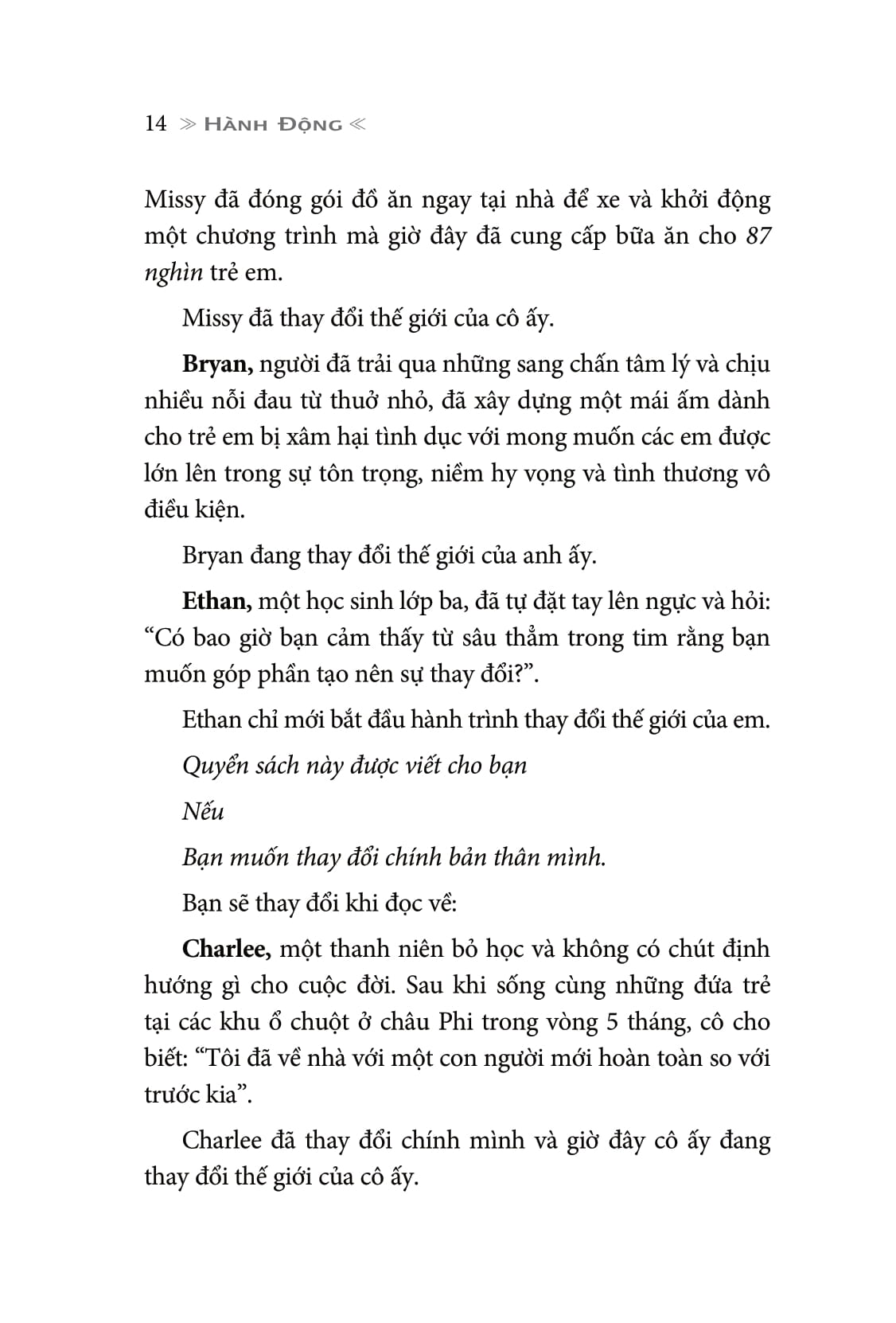 hành động - hành trình tạo nên những thay đổi tích cực - Ảnh 5