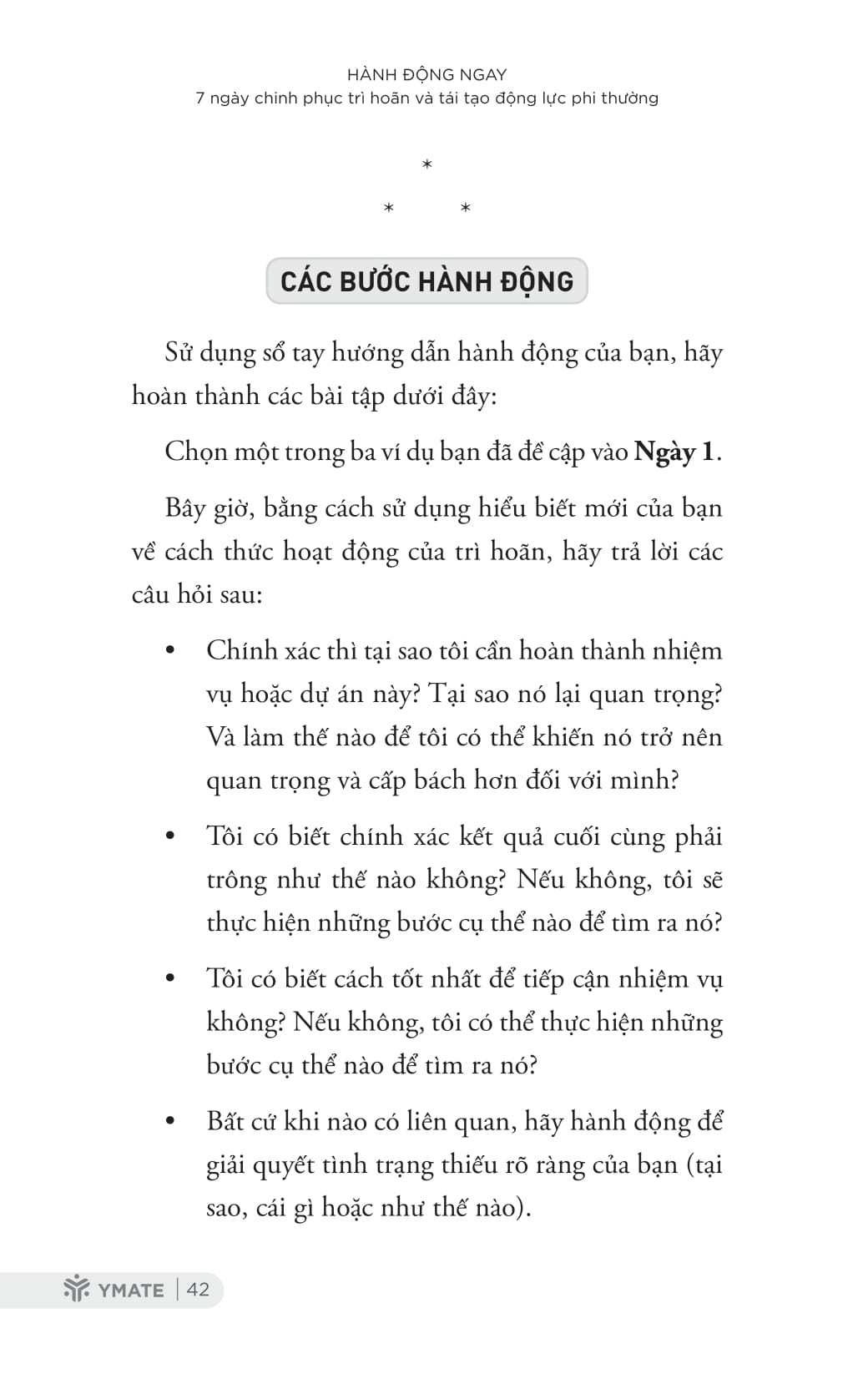 hành động ngay - 7 ngày chinh phục trì hoãn và tái tạo động lực phi thường - Ảnh 14