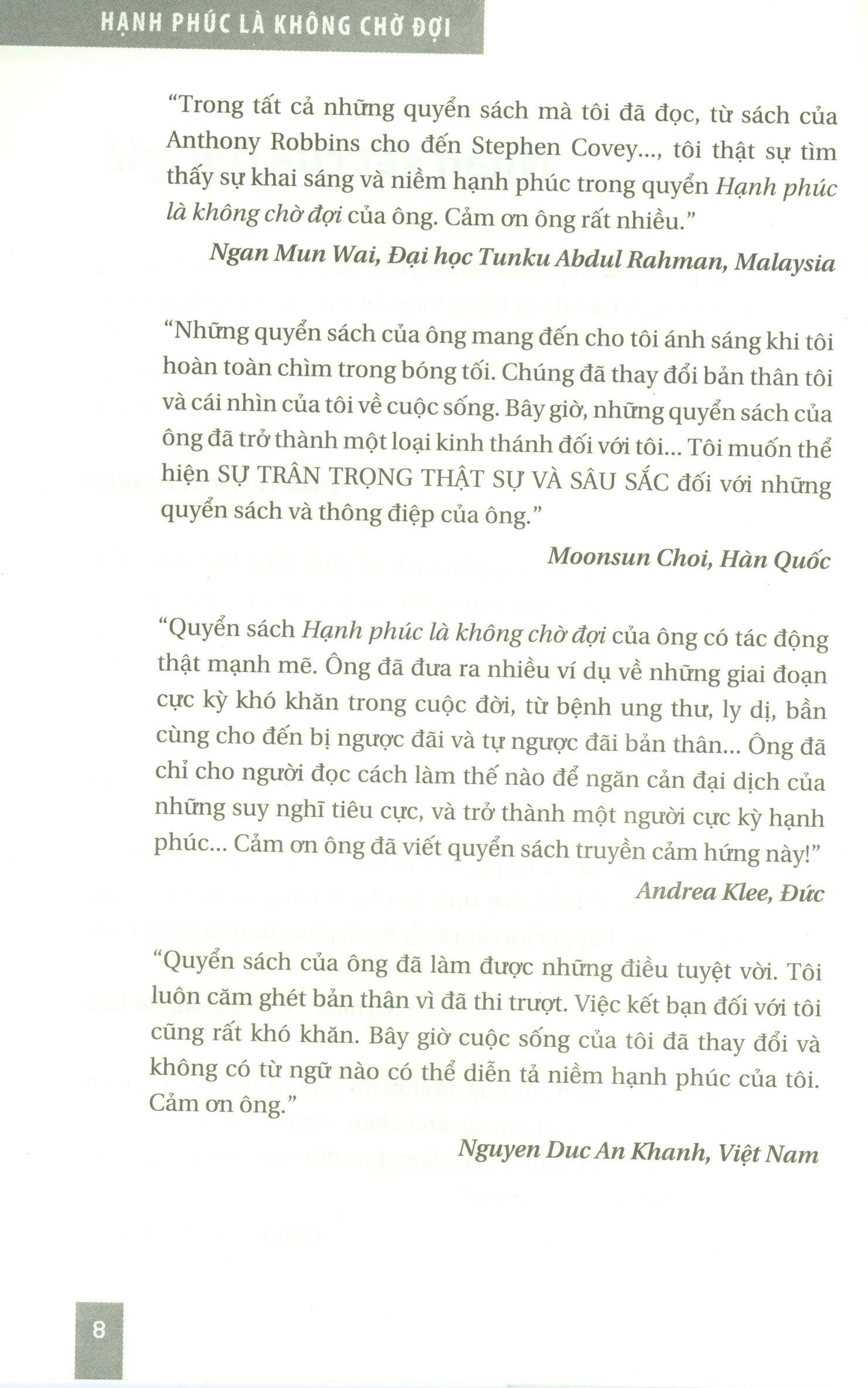 hạnh phúc là không chờ đợi (tái bản) - Ảnh 4