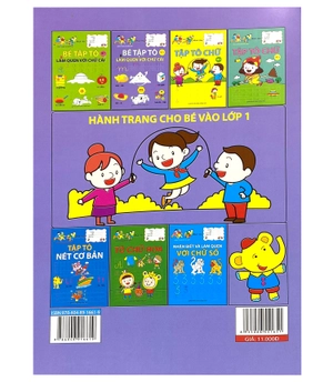 hành trang bé vào lớp 1 - bé tập tô & làm quen với chữ cái (từ 4-6 tuổi) - tập 2 - Ảnh 7